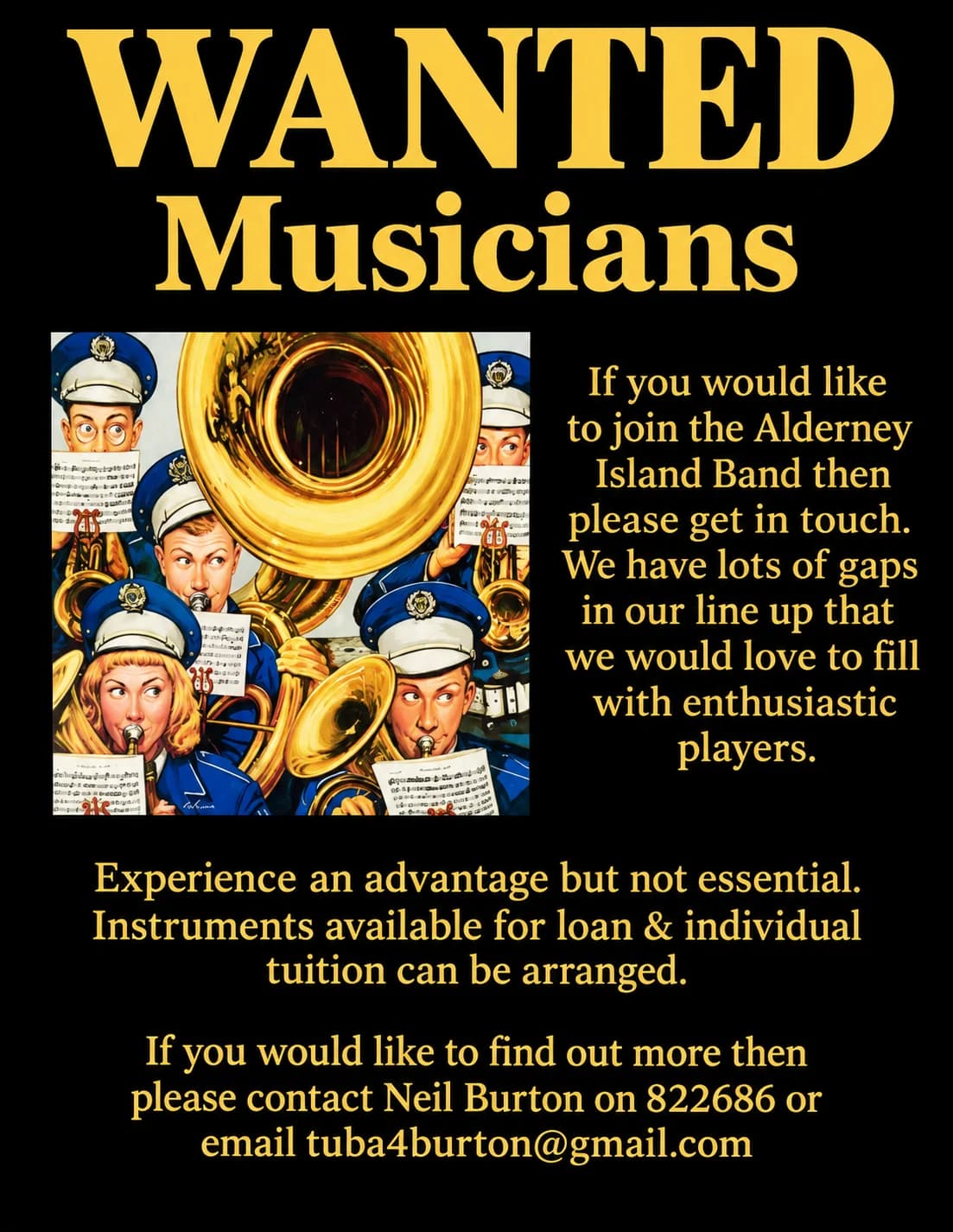 Wanted Musicians