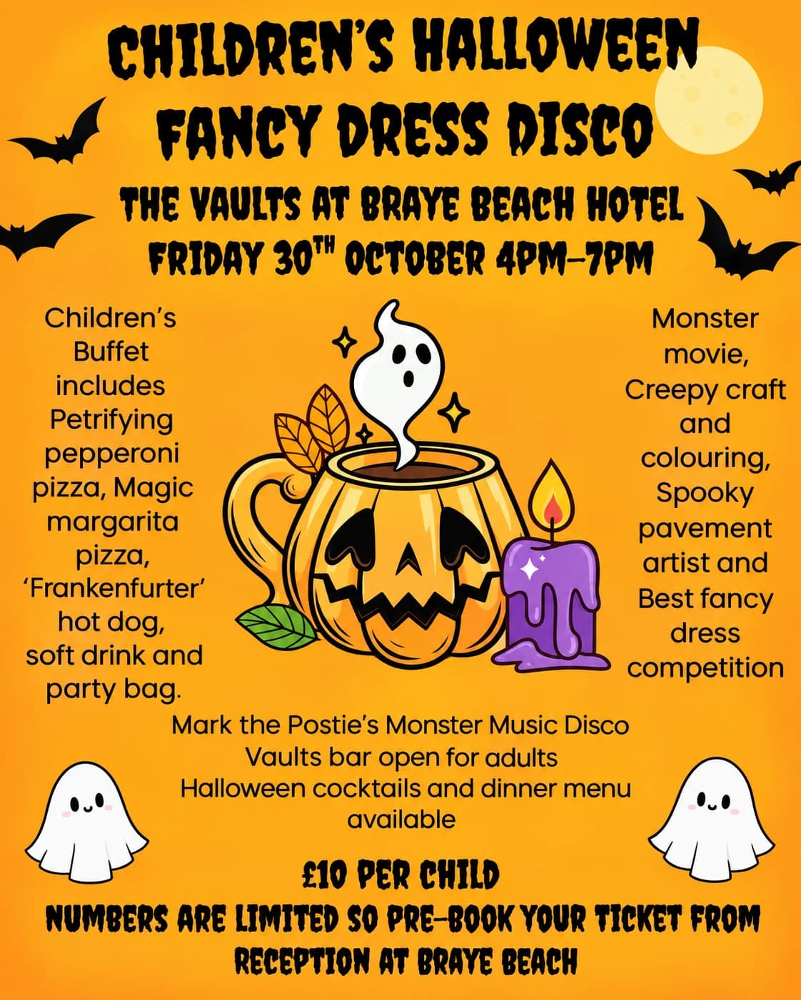Children's Halloween Fancy Dress Disco